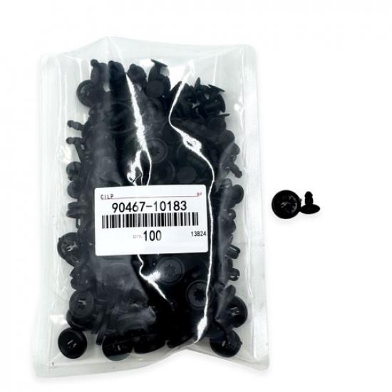 100Pcs Bumper Clips 7mm Fastener Fender Push Plastic Rivet for Toyota Pontiac
100Pcs Bumper Clips 7mm Fastener Fender Push Plastic Rivet for Toyota Pontiac