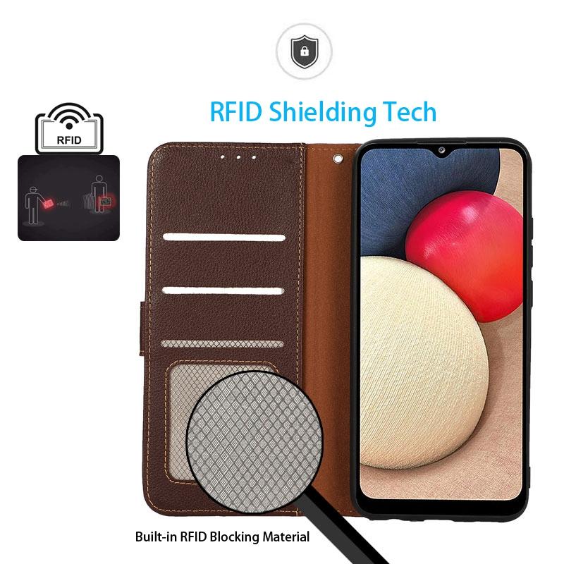 KHAZNEH For Honor 90 Lite 5G/X50i Litchi Texture Cell Phone Stand PU Leather Case Wallet RFID Blocking Phone Cover Brown
KHAZNEH For Honor 90 Lite 5G/X50i Litchi Texture Cell Phone Stand PU Leather Case Wallet RFID Blocking Phone Cover Brown