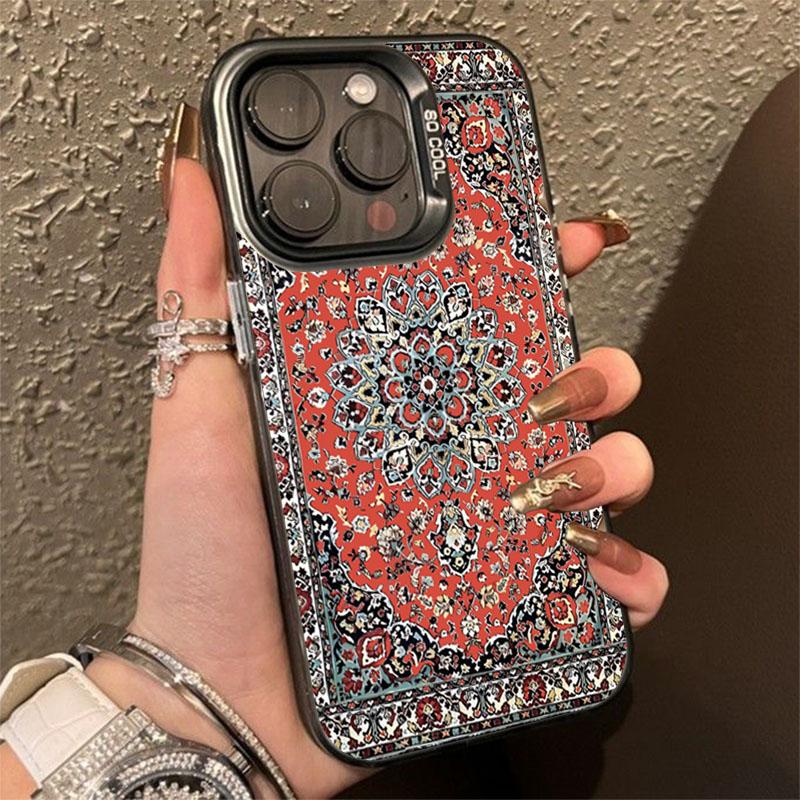 Persian Carpet Style Popular Phone Case For iPhone 17 Air 16 15 14 13 12 11 Pro Max X XR XS 16e Plus Anti Fall Matte Cover iPhone17 Pro
Persian Carpet Style Popular Phone Case For iPhone 17 Air 16 15 14 13 12 11 Pro Max X XR XS 16e Plus Anti Fall Matte Cover iPhone17 Pro
