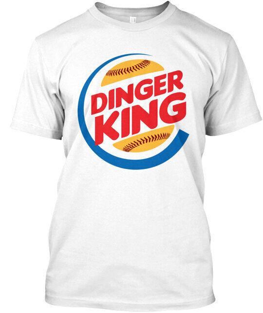 Dinger King Baseball Softball Tee T-Shirt Made in the USA Size S to 5XL M
Dinger King Baseball Softball Tee T-Shirt Made in the USA Size S to 5XL M