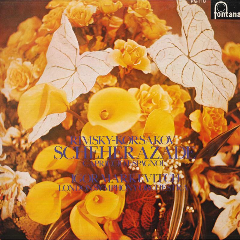 LP Record IGOR MARKEVITCH, LONDON SYMPHONY OR - Rimsky-korsakov: Scheherazade, Capr FG118 FONTANA 1973 Japan Classical
LP Record IGOR MARKEVITCH, LONDON SYMPHONY OR - Rimsky-korsakov: Scheherazade, Capr FG118 FONTANA 1973 Japan Classical