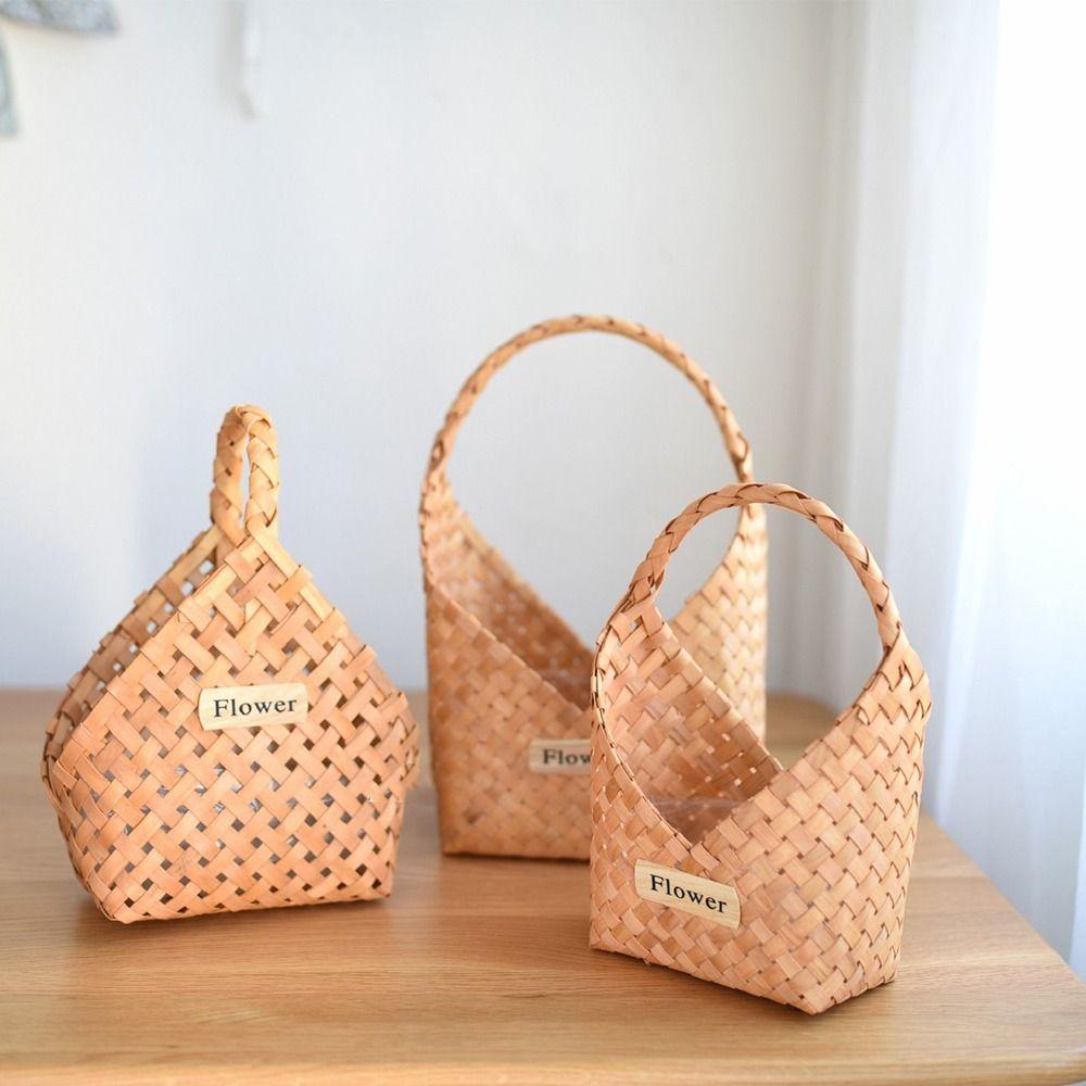 Wooden Flower Basket Handmade Flower Holder Home Decoration Storage Basket Gift S-Style B
Wooden Flower Basket Handmade Flower Holder Home Decoration Storage Basket Gift S-Style B