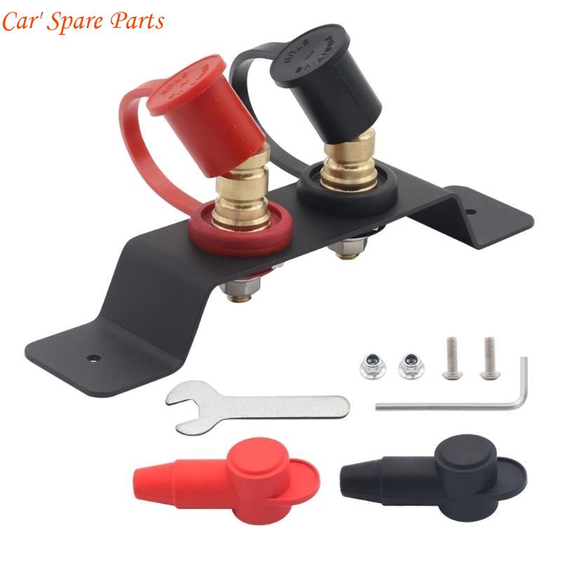 Y4UA Battery Terminals Relocation Battery Jump Post Starter Remote for ATV
Y4UA Battery Terminals Relocation Battery Jump Post Starter Remote for ATV