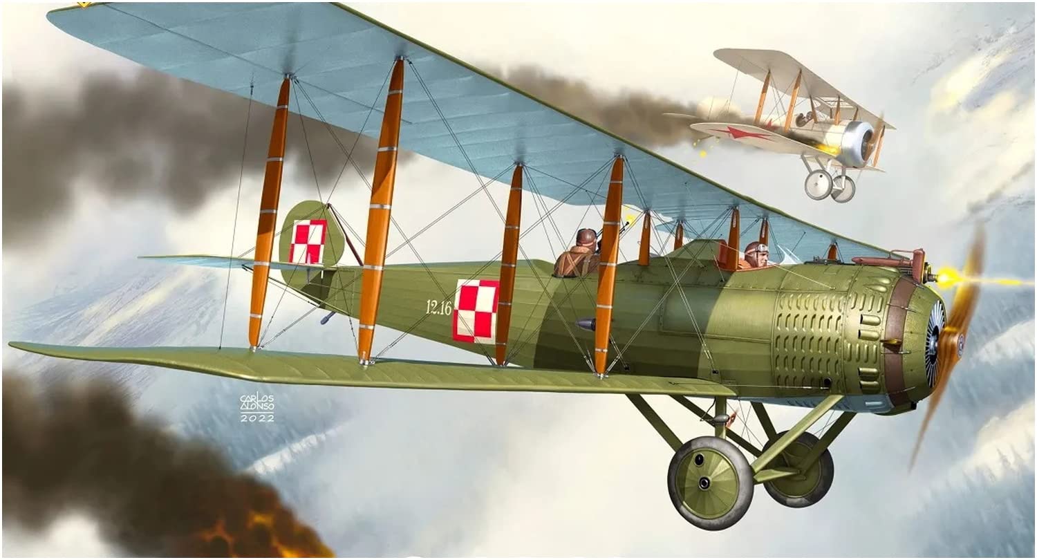 KP Model Польские ВВС Salmson Пластиковая модель KPM0325 Цветной пластик 1/72 Sal.2A2
KP Model Польские ВВС Salmson Пластиковая модель KPM0325 Цветной пластик 1/72 Sal.2A2