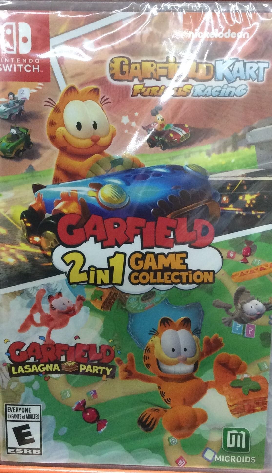 Garfield Game Garfield Kart Furious Racing And Garfield Lasagna Party North Switch 2-In-1 Collection (Import version America) –
Garfield Game Garfield Kart Furious Racing And Garfield Lasagna Party North Switch 2-In-1 Collection (Import version America) –