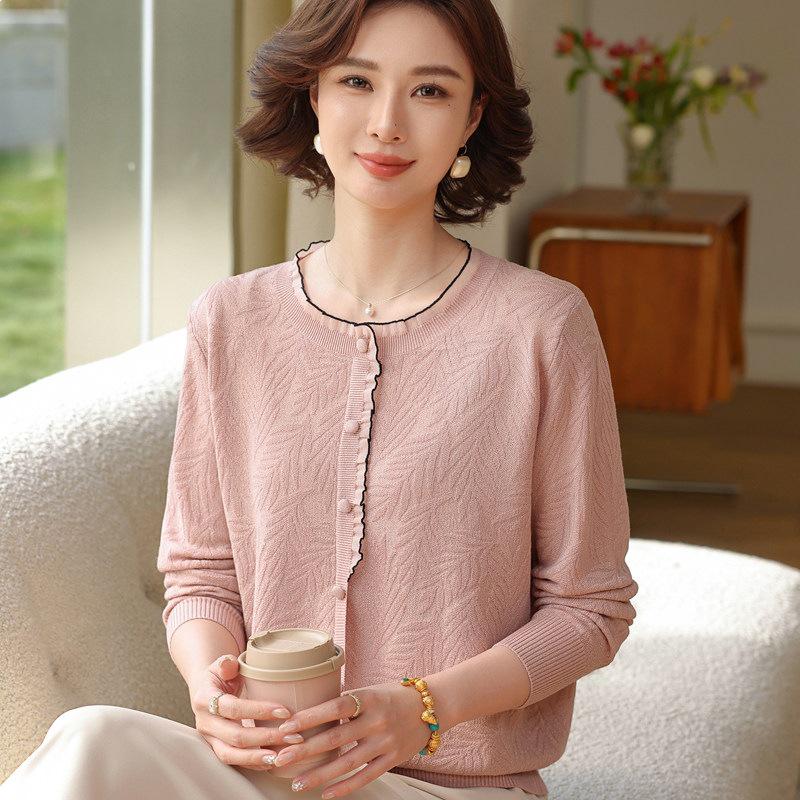 Mom s Spring Round Neck Knit Top - Stylish 2026 Sweater for Middle-Aged & Elderly Women 3XL (135-145 lbs)
Mom s Spring Round Neck Knit Top - Stylish 2026 Sweater for Middle-Aged & Elderly Women 3XL (135-145 lbs)