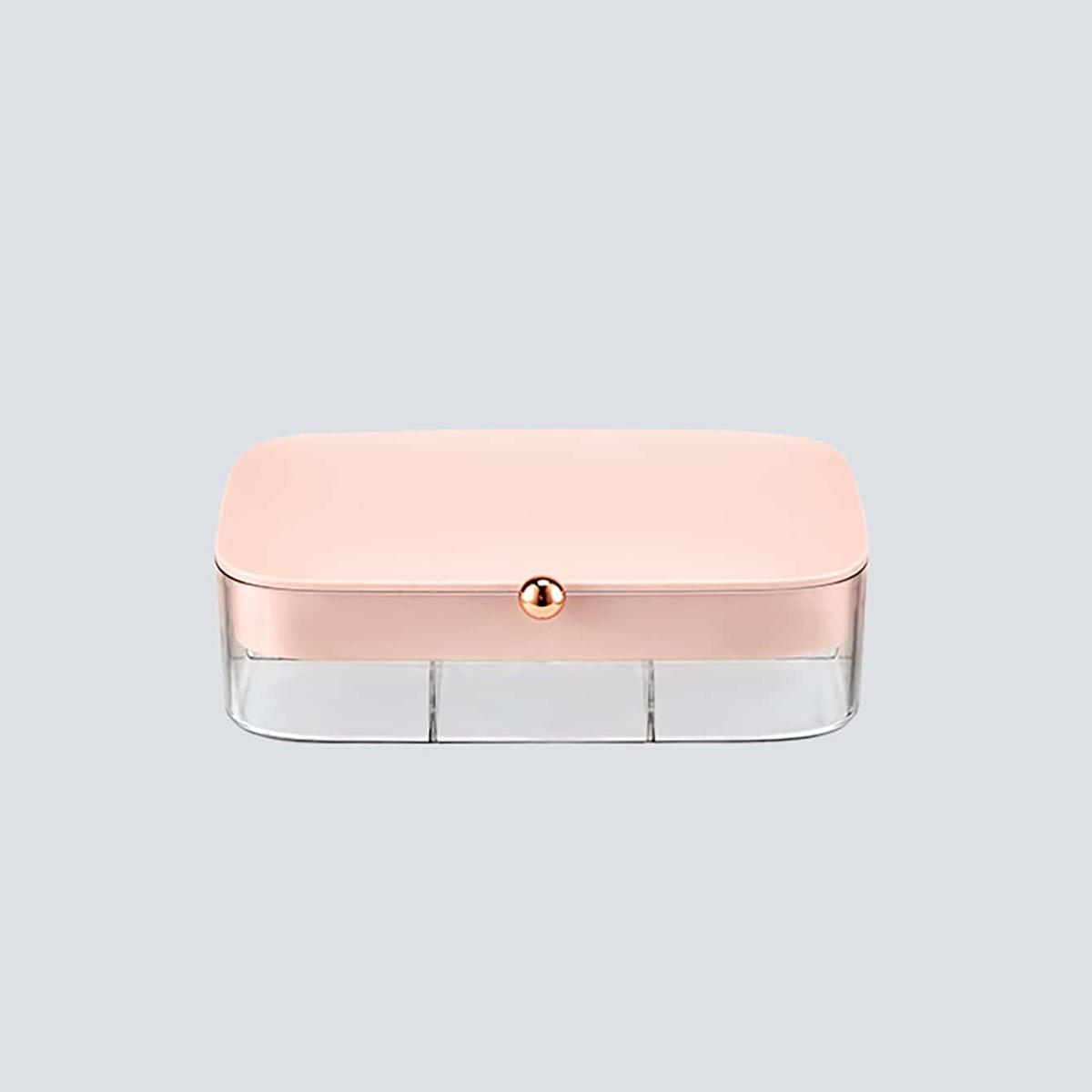 1pc - Jewelry ring multi-layer covered classification storage box, earring storage, bracelet and necklace storage box розовый
1pc - Jewelry ring multi-layer covered classification storage box, earring storage, bracelet and necklace storage box розовый