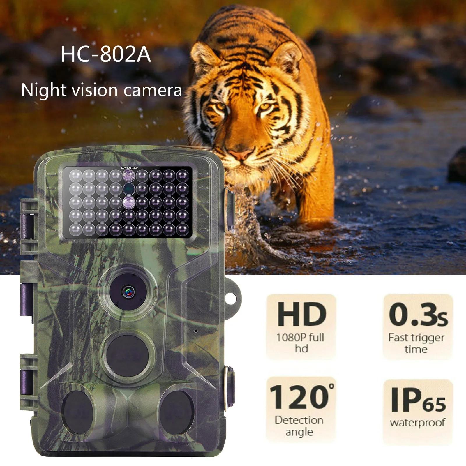 2.7K 24MP Wireless Trail Camera Hunting Cameras HC802A Wildlife Surveillance Night Vision Tracking Photo Trap Cams
2.7K 24MP Wireless Trail Camera Hunting Cameras HC802A Wildlife Surveillance Night Vision Tracking Photo Trap Cams