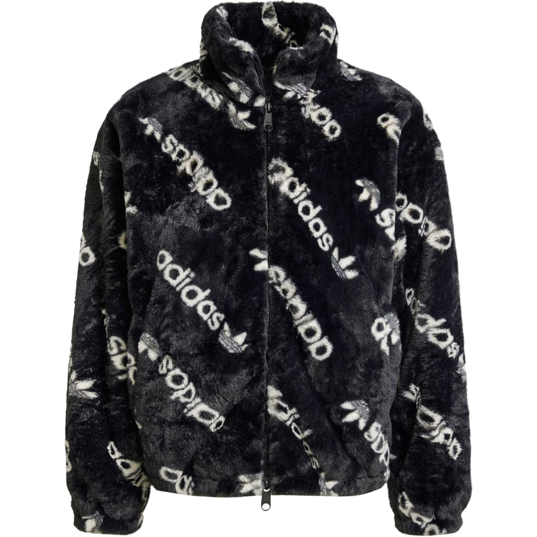 Adidas Originals Allover Print Fur Tonal Letter Sports Comfortable Loose Jacket Women Jacket Black IW5920 S
Adidas Originals Allover Print Fur Tonal Letter Sports Comfortable Loose Jacket Women Jacket Black IW5920 S