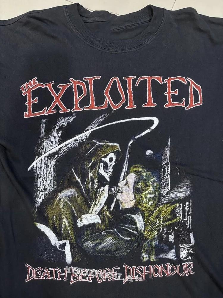 The Exploited Death Before Dishonour 1987 Album S-4XL Black Men T-Shirt Unisex T-Shirt XXL
The Exploited Death Before Dishonour 1987 Album S-4XL Black Men T-Shirt Unisex T-Shirt XXL