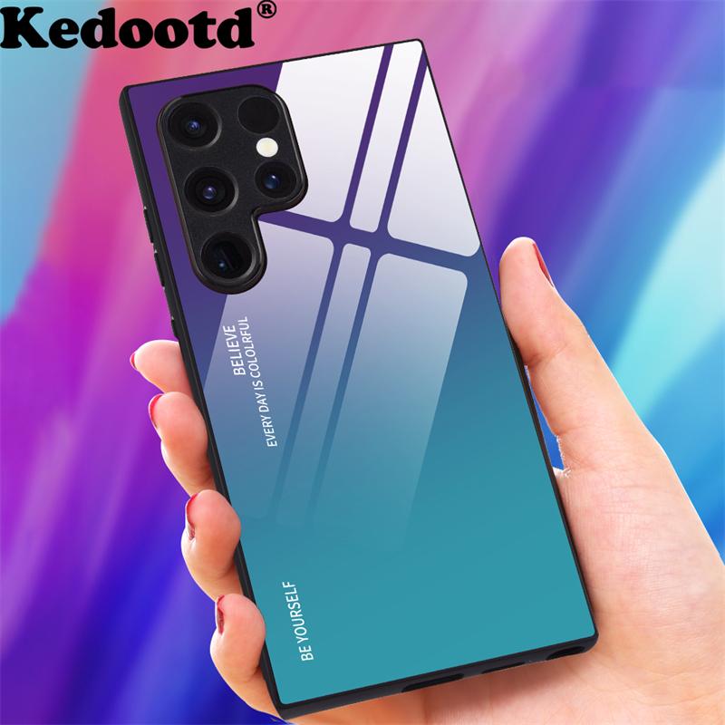 Загартоване скло градієнтний чохол для Samsung Galaxy S24 S23 S22 S21 Ultra Plus FE A55 A15 A05 A54 A34 A14 A73 A53 A33 A23 A13 Cover For Galaxy S23 Plus сірий колір
Загартоване скло градієнтний чохол для Samsung Galaxy S24 S23 S22 S21 Ultra Plus FE A55 A15 A05 A54 A34 A14 A73 A53 A33 A23 A13 Cover For Galaxy S23 Plus сірий колір