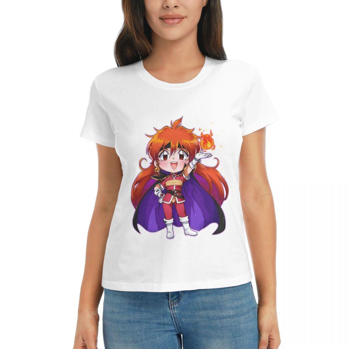 Women TShirt Lina Inverse Dragon Slave Slayers Summer Short Sleeve Tees Round Neck Cotton T Shirts Clothes Tops Streetwear S
Women TShirt Lina Inverse Dragon Slave Slayers Summer Short Sleeve Tees Round Neck Cotton T Shirts Clothes Tops Streetwear S