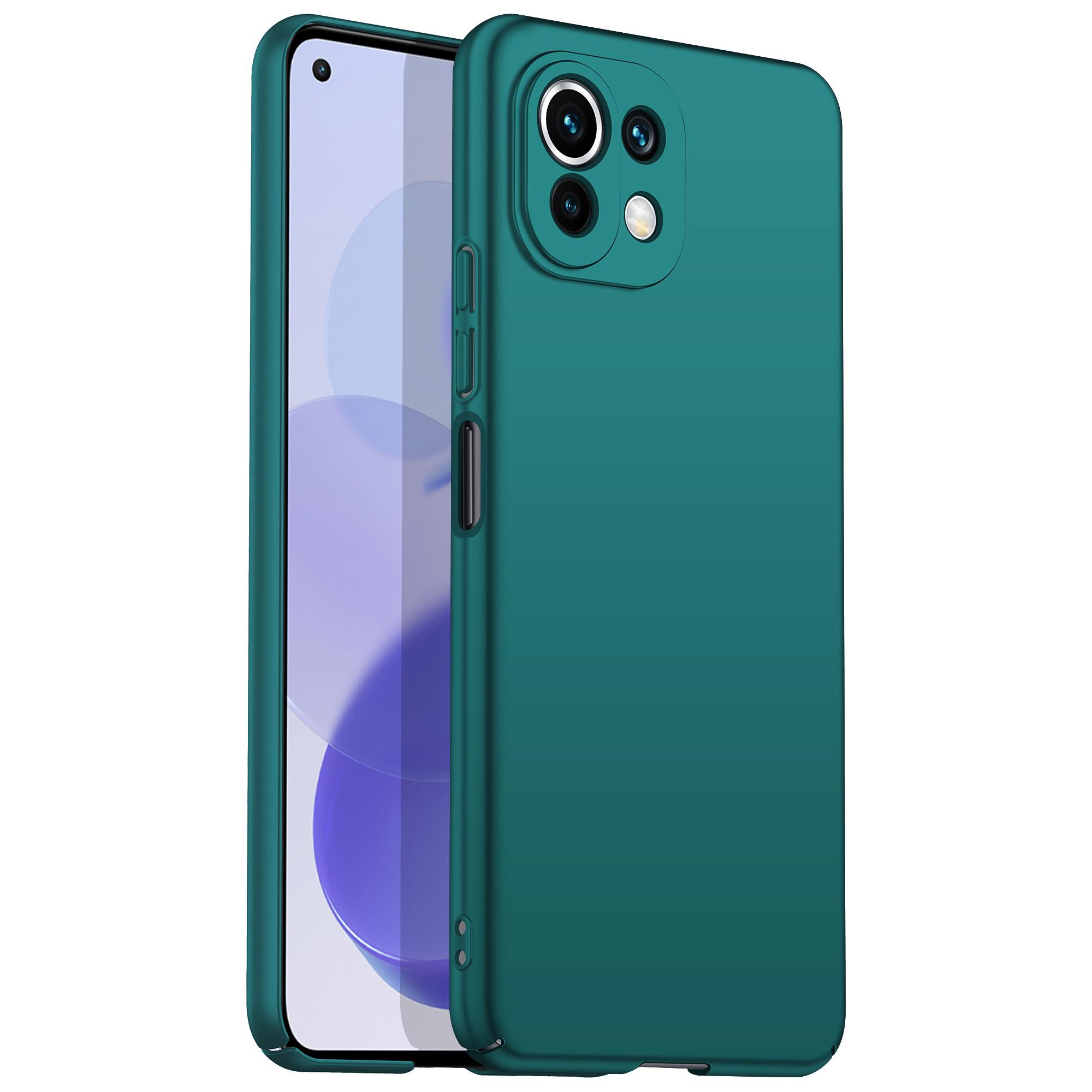 Phone Cover for Xiaomi 11 Lite 5G NE/Mi 11 Lite 4G/5G Solid Color Anti-scratch Hard PC Cellphone Case Green
Phone Cover for Xiaomi 11 Lite 5G NE/Mi 11 Lite 4G/5G Solid Color Anti-scratch Hard PC Cellphone Case Green