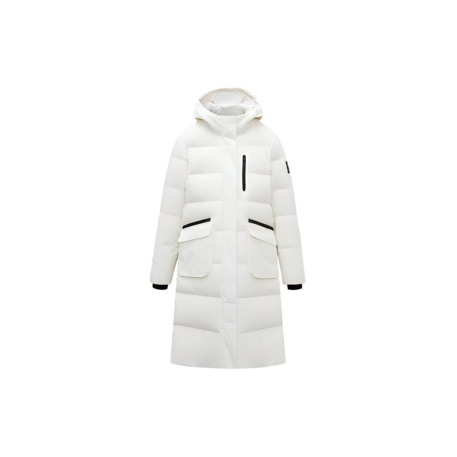 Anta Solid Color Zipper Hooded Long Sleeve Down Jacket Women outerwear White 162317906-1 XL
Anta Solid Color Zipper Hooded Long Sleeve Down Jacket Women outerwear White 162317906-1 XL