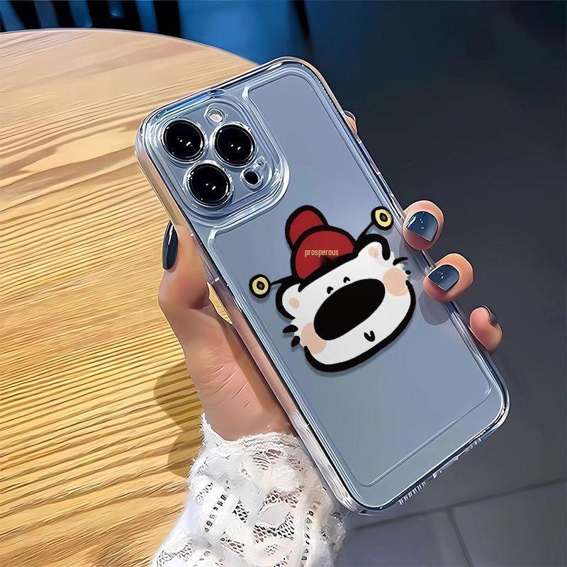 God of Wealth Dog Case: Compatible with Apple 17 Pro Max/16, Transparent and Drop-proof for 14/13 Pro iPhone X/XS
God of Wealth Dog Case: Compatible with Apple 17 Pro Max/16, Transparent and Drop-proof for 14/13 Pro iPhone X/XS