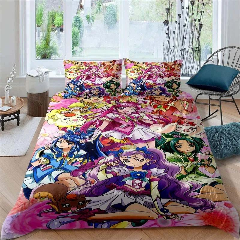 Go! Princess PreCure Anime-Themed Bedding Set Duvet Cover Bed Set Quilt Cover Pillowcase Comforter king Queen Size Boys Adult 135x200cm
Go! Princess PreCure Anime-Themed Bedding Set Duvet Cover Bed Set Quilt Cover Pillowcase Comforter king Queen Size Boys Adult 135x200cm