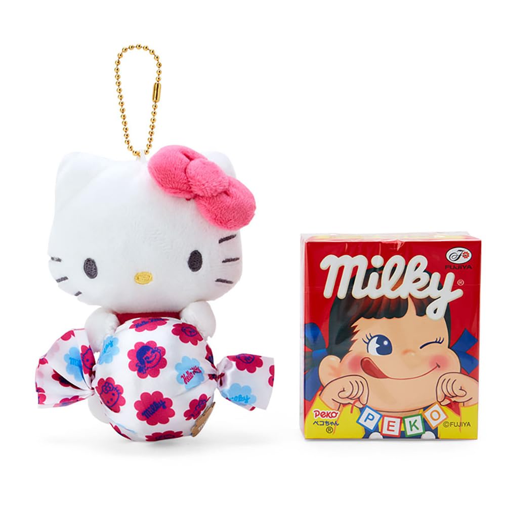 Sanrio (САНРИО) Набор сладостей Sanrio Hello Kitty Hello Kitty Milky и держатель-талисман 12 x 11 x 7 см Milky Collaboration Персонаж 032778 SANRIO
Sanrio (САНРИО) Набор сладостей Sanrio Hello Kitty Hello Kitty Milky и держатель-талисман 12 x 11 x 7 см Milky Collaboration Персонаж 032778 SANRIO