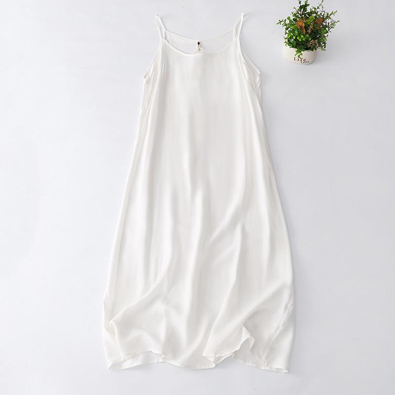 Solid Color Suspender Cotton and Linen Dress Women s Summer 2025 New Loose and Comfortable Inner Base Medium and Long Skirt XL білий
Solid Color Suspender Cotton and Linen Dress Women s Summer 2025 New Loose and Comfortable Inner Base Medium and Long Skirt XL білий