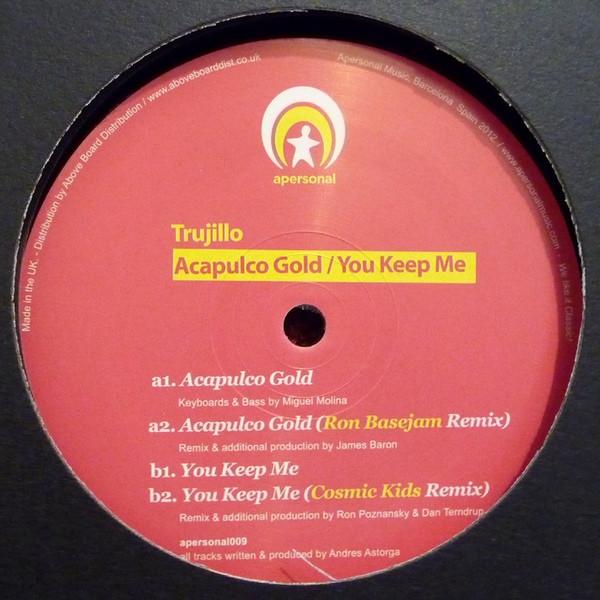 12inch Record TRUJILLO - Acapulco Gold / You Keep Me apersonal009 Apersonal Music 2012 Spain Dance & Electronica Used
12inch Record TRUJILLO - Acapulco Gold / You Keep Me apersonal009 Apersonal Music 2012 Spain Dance & Electronica Used