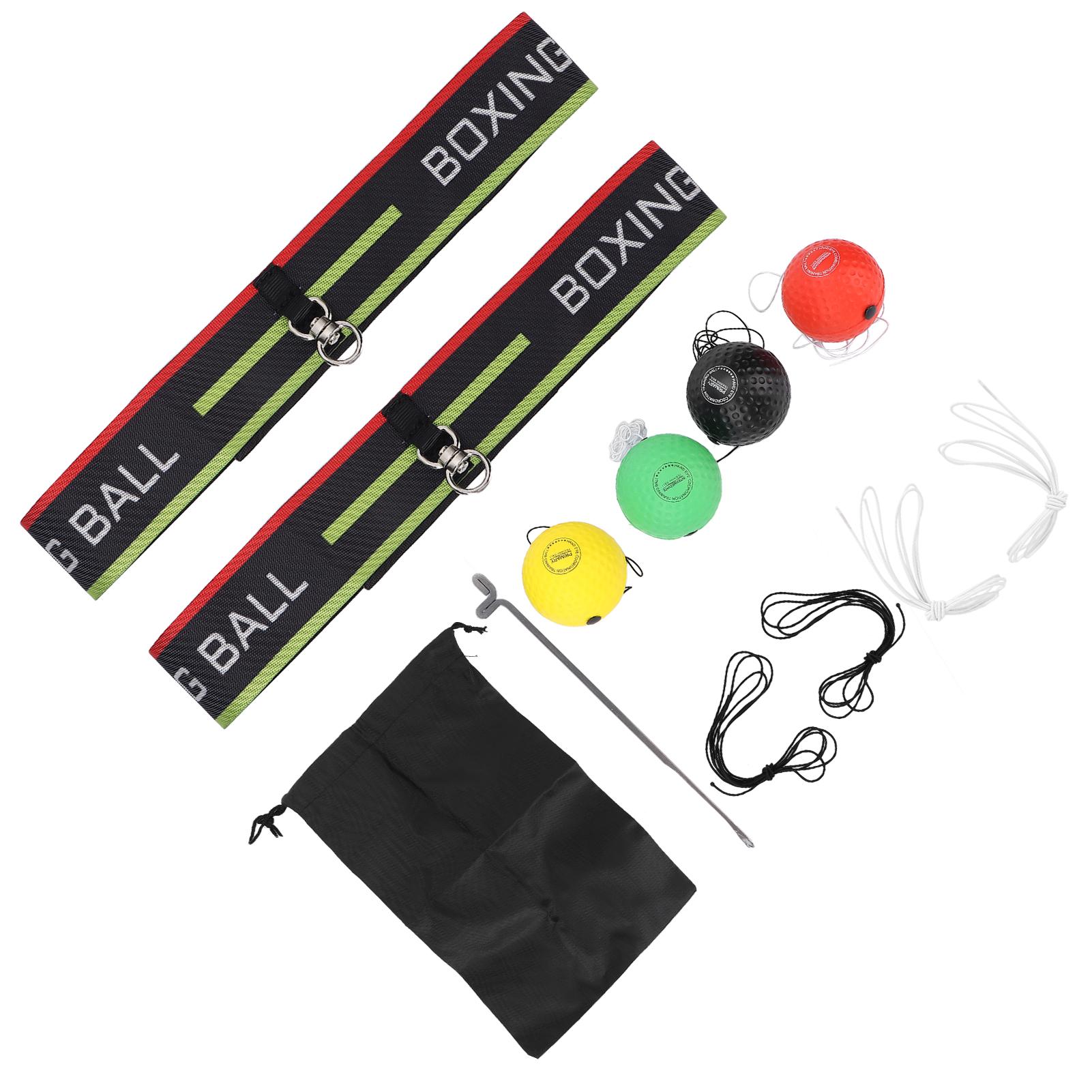 Boxing Reflex Ball for Adjustable Headband Reflex Ball Set for Hand Eye Coordination Training
Boxing Reflex Ball for Adjustable Headband Reflex Ball Set for Hand Eye Coordination Training