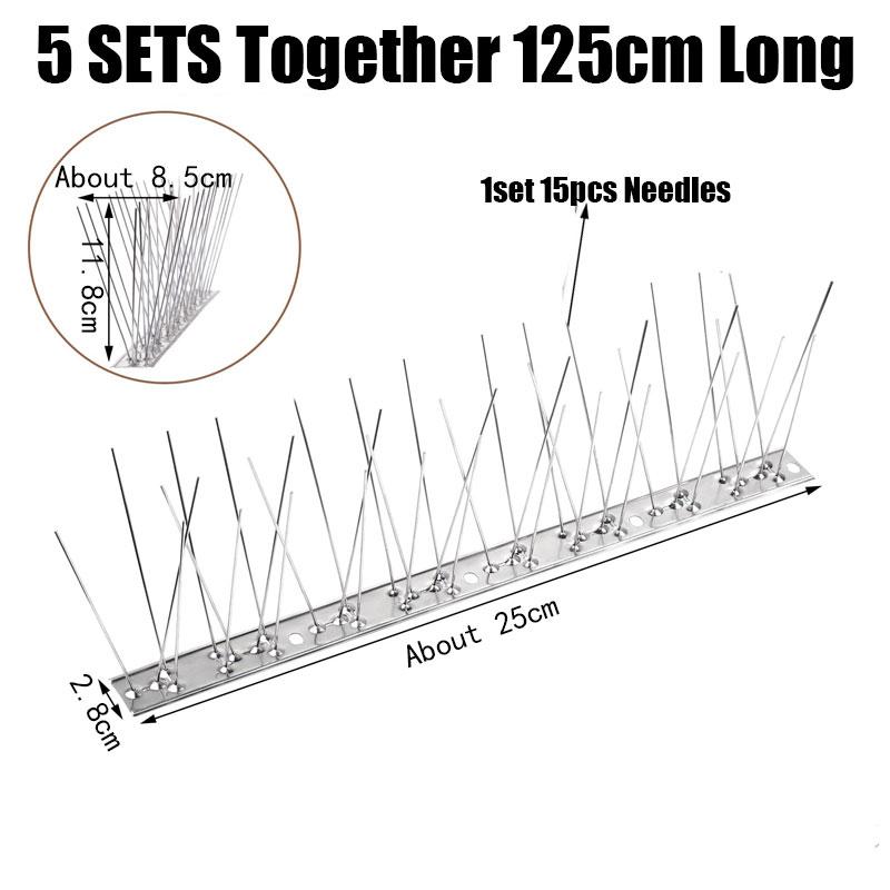 Bird Repeller Spikes Against Pigeons Scare Birds Outside Outdoor Repellent Anti Garden Supplies Dissuasore Gadgets Scarecaper
Bird Repeller Spikes Against Pigeons Scare Birds Outside Outdoor Repellent Anti Garden Supplies Dissuasore Gadgets Scarecaper