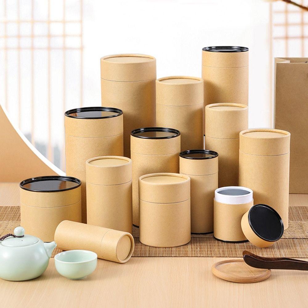 Kraft Paper Packaging Boxes Crafts Storage Box Accessories Round Tube for Friendship 6.3x9cm-Iron cover
Kraft Paper Packaging Boxes Crafts Storage Box Accessories Round Tube for Friendship 6.3x9cm-Iron cover