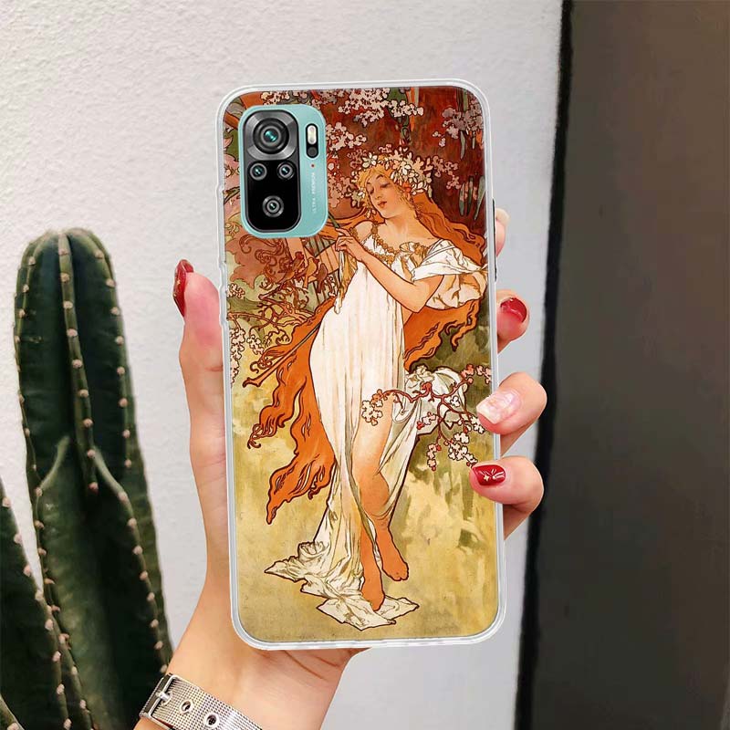 Alfons Mucha Primavera For Xiaomi Redmi Note 14 13 12 11 Pro Plus Phone Case 14S 12S 11S 11E 11T 10S 10 9S Fundas Cover Coque No Redmi Note 13 4G
Alfons Mucha Primavera For Xiaomi Redmi Note 14 13 12 11 Pro Plus Phone Case 14S 12S 11S 11E 11T 10S 10 9S Fundas Cover Coque No Redmi Note 13 4G