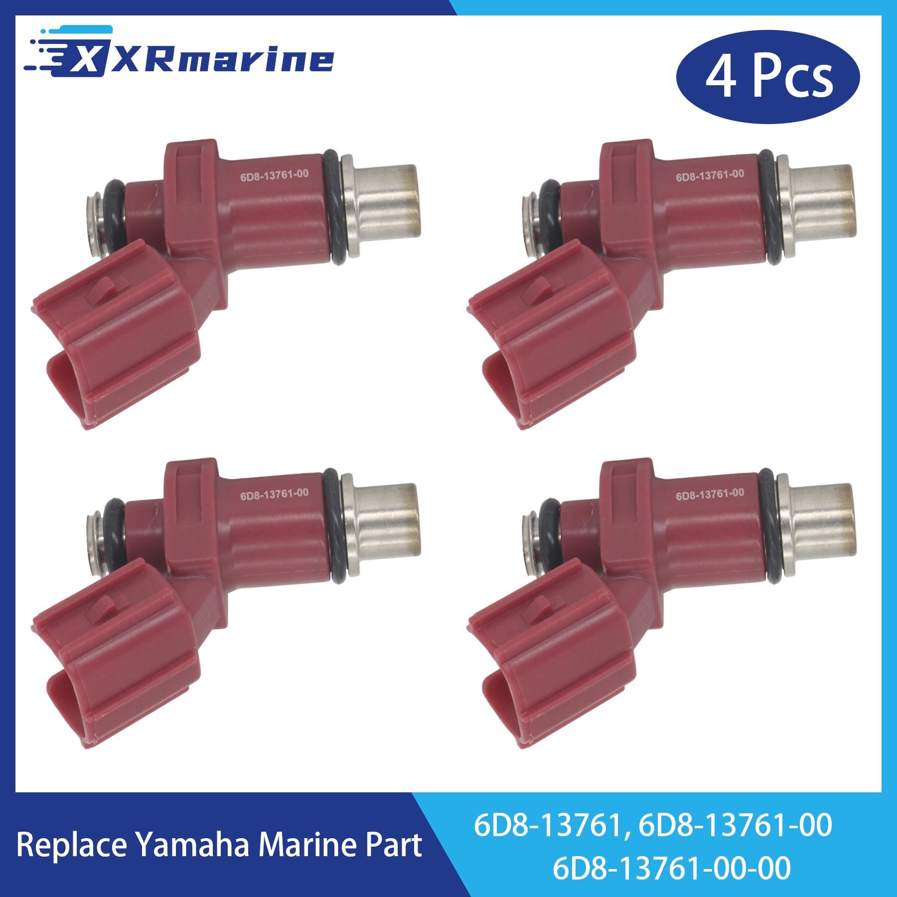 4 Pcs Fuel Injectors 10 Holes 6D8-13761-00 for Yamaha 4 Stroke F 75 80 90 100 HP Outboard Engine 6D8-13761-00-00 6D8-13761 6D8-13761-00-00
4 Pcs Fuel Injectors 10 Holes 6D8-13761-00 for Yamaha 4 Stroke F 75 80 90 100 HP Outboard Engine 6D8-13761-00-00 6D8-13761 6D8-13761-00-00