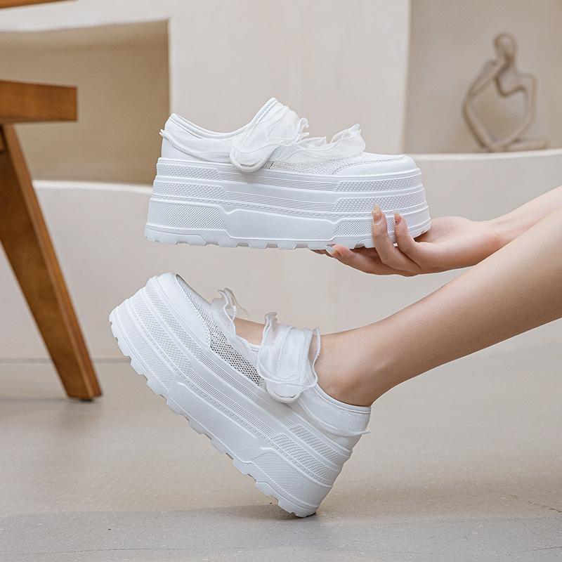 2025 Air Mesh Microfiber Leather Breathable Sandals Flats High Brand Shoes Platform Wedge Round Toe Women Platform Shoes 8cm 33 білий
2025 Air Mesh Microfiber Leather Breathable Sandals Flats High Brand Shoes Platform Wedge Round Toe Women Platform Shoes 8cm 33 білий