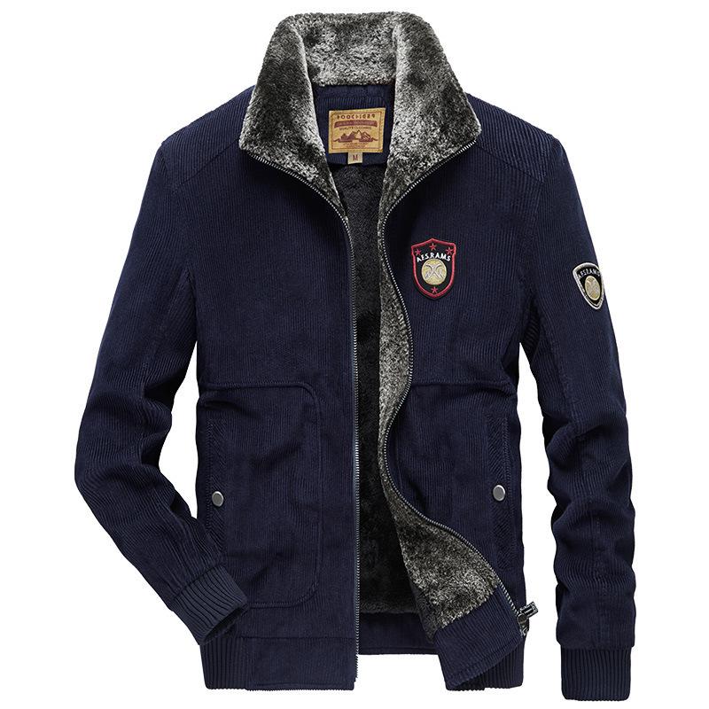 Men s fleece jackets, spring and autumn new young and middle-aged corduroy tops, lapels, casual coats, padded jackets, thick trendy cotton clothes 5XL сапфировый
Men s fleece jackets, spring and autumn new young and middle-aged corduroy tops, lapels, casual coats, padded jackets, thick trendy cotton clothes 5XL сапфировый