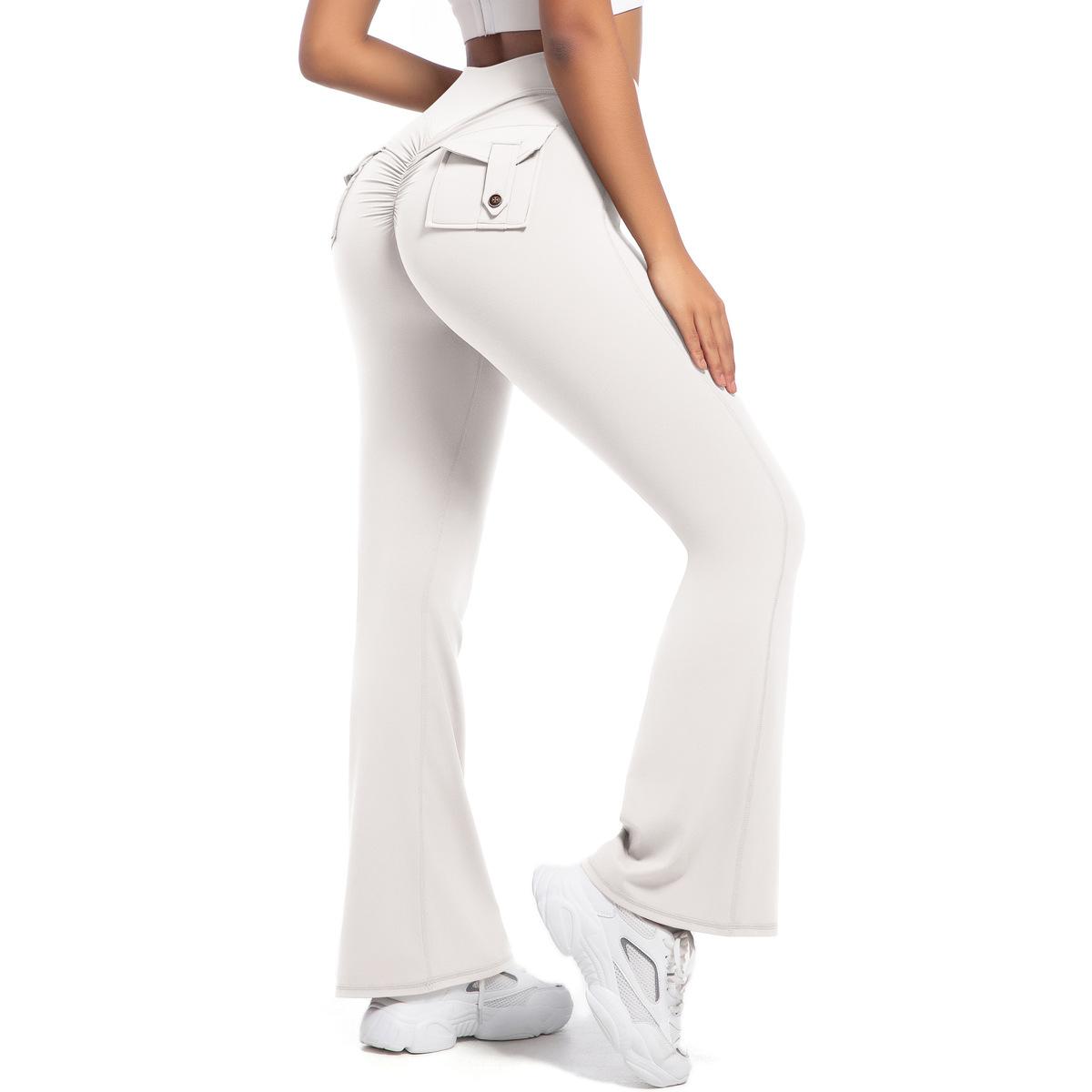 Naked Wide Leg Pants With High Waist And Hip Lifting, Quick Drying Yoga Pants For Female Workers, Pocket Micro Flared Sports And Fitness Pants S
Naked Wide Leg Pants With High Waist And Hip Lifting, Quick Drying Yoga Pants For Female Workers, Pocket Micro Flared Sports And Fitness Pants S
