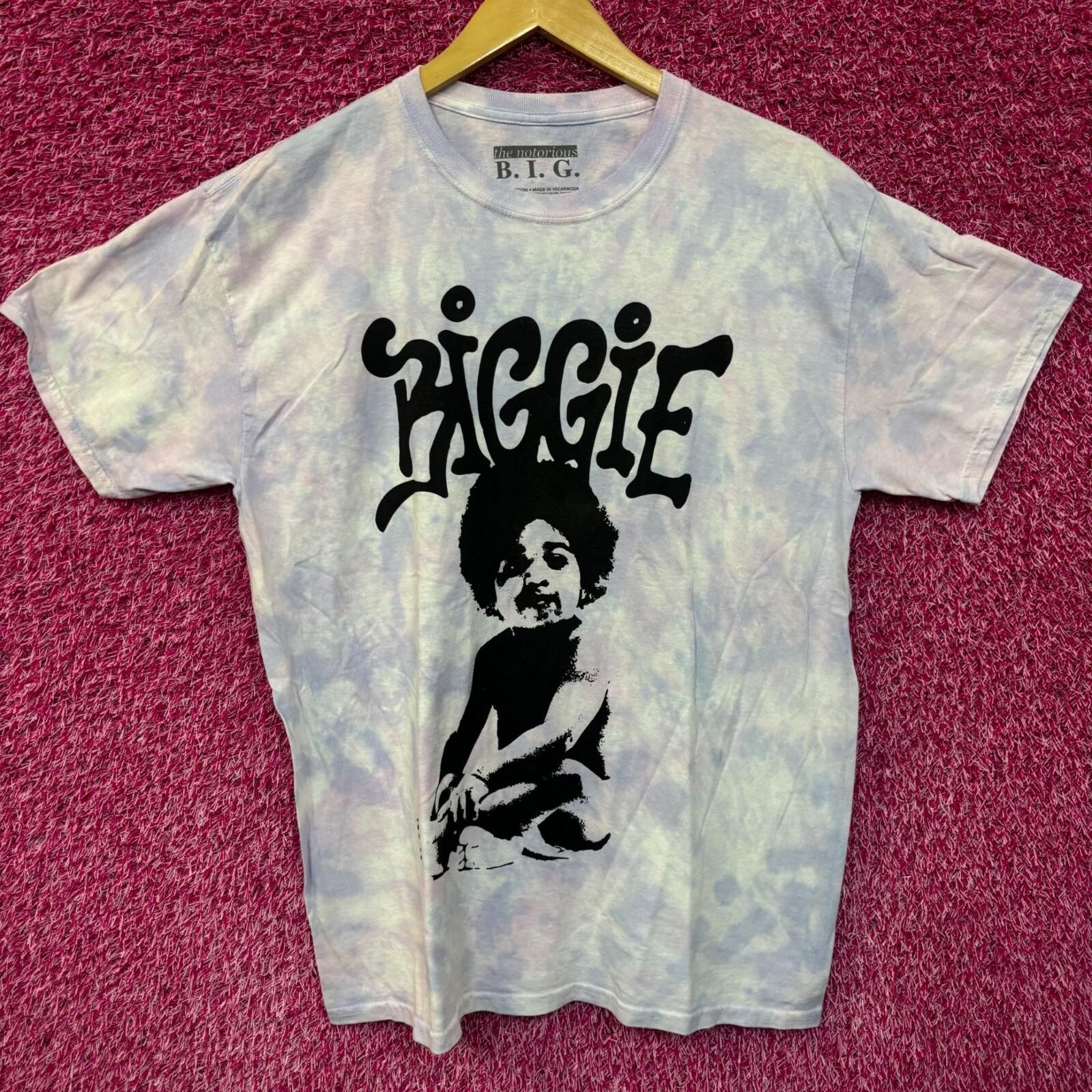 Notorious B.I.G Ready To Die Album Cover tiedye rap tee size large XL
Notorious B.I.G Ready To Die Album Cover tiedye rap tee size large XL