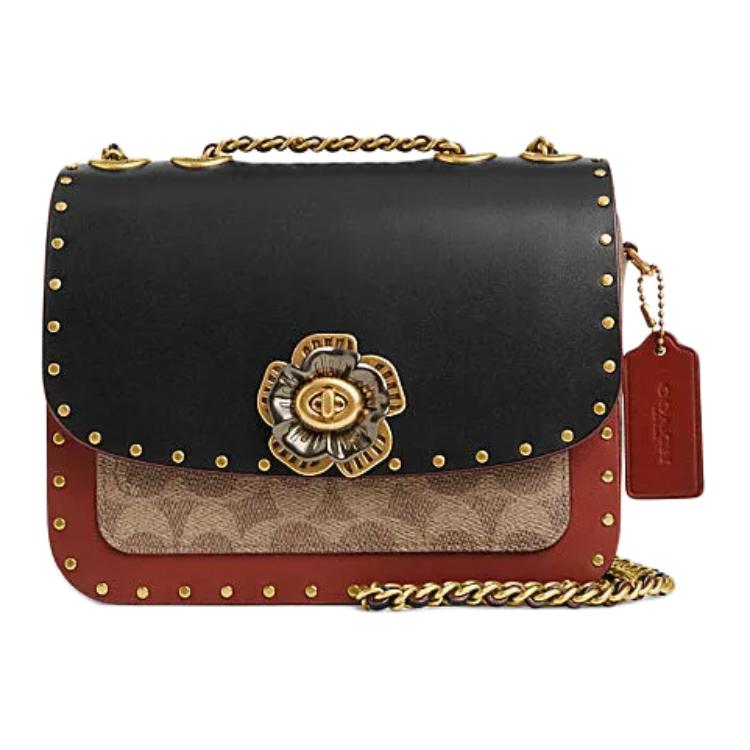 Coach Madison 19 Logo Turnlock Closure Leather And Synthetic Leather Shoulder Crossbody Bag Small Women bags Brown Yellow Red CW414-B4WG4 Basic Set (Bag+Dust Bag)
Coach Madison 19 Logo Turnlock Closure Leather And Synthetic Leather Shoulder Crossbody Bag Small Women bags Brown Yellow Red CW414-B4WG4 Basic Set (Bag+Dust Bag)