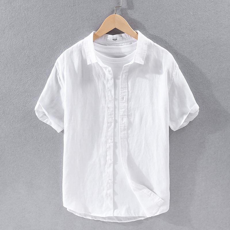 Men s Linen Blend Short Sleeve Shirt Casual Loose Fit Streetwear Top M білий
Men s Linen Blend Short Sleeve Shirt Casual Loose Fit Streetwear Top M білий