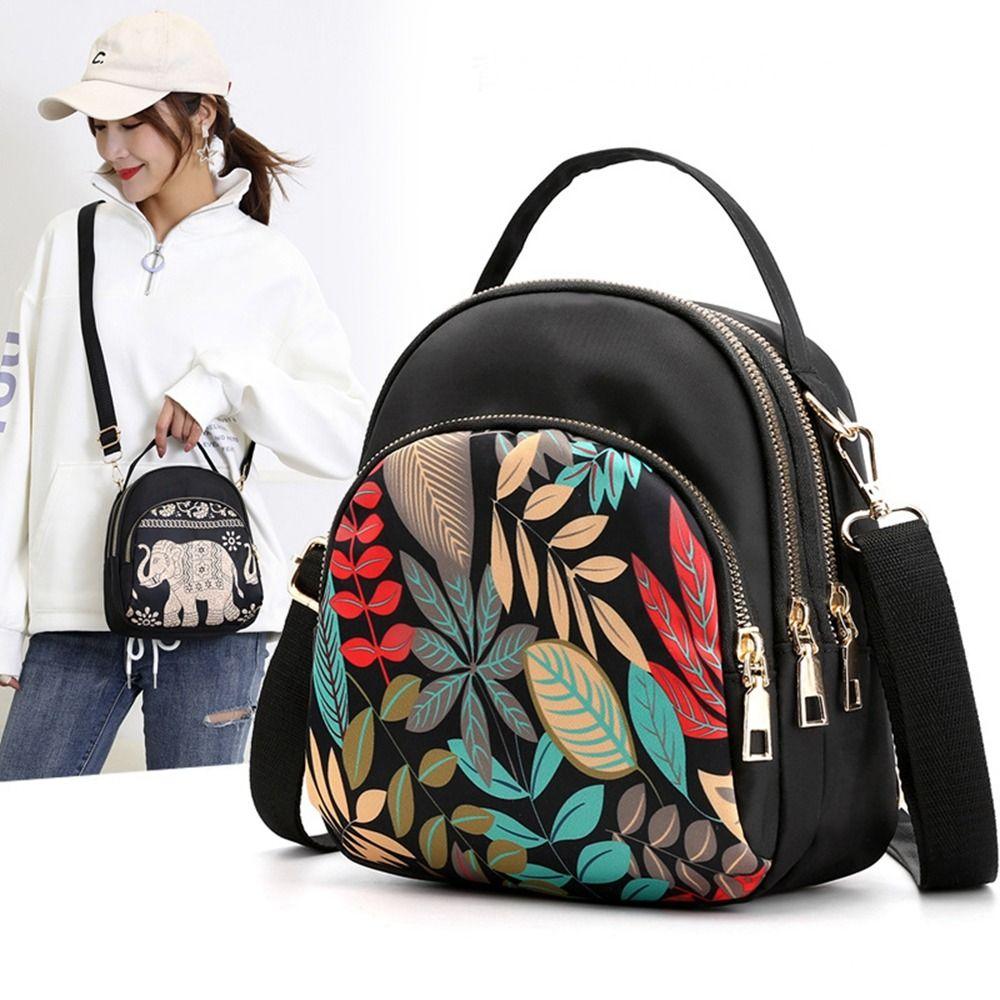 Zipper Nylon Crossbody Bag Elephant Oxford Shoulder Bag Simple Women Backpack Storage Bag Style 2
Zipper Nylon Crossbody Bag Elephant Oxford Shoulder Bag Simple Women Backpack Storage Bag Style 2