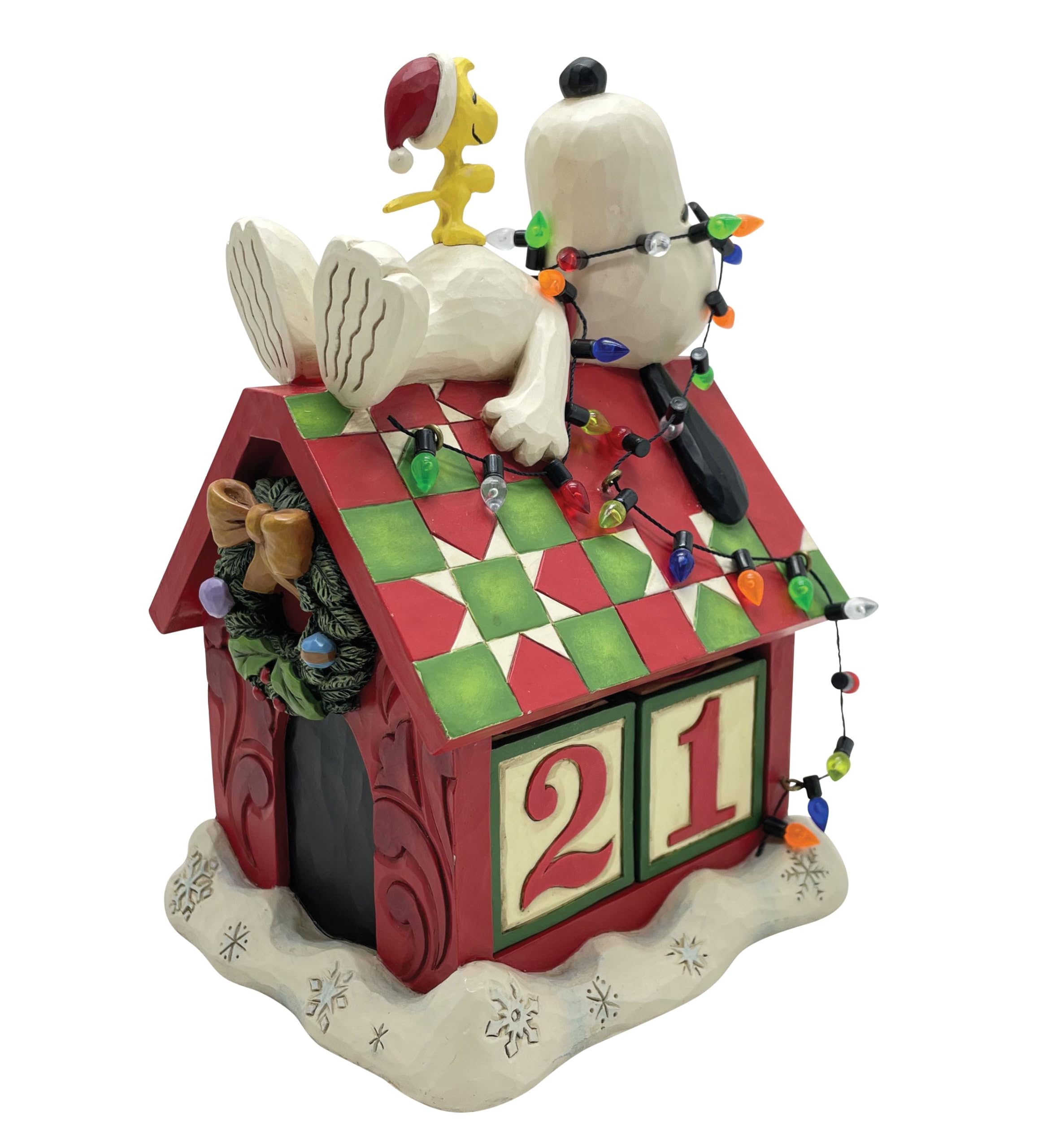 Enesco Peanuts by Jim Shore Dog House Christmas Countdown Calendar Figure Stone Rescue Paint Handmade Collectible Peanuts Snoopy Figure Christmas
Enesco Peanuts by Jim Shore Dog House Christmas Countdown Calendar Figure Stone Rescue Paint Handmade Collectible Peanuts Snoopy Figure Christmas