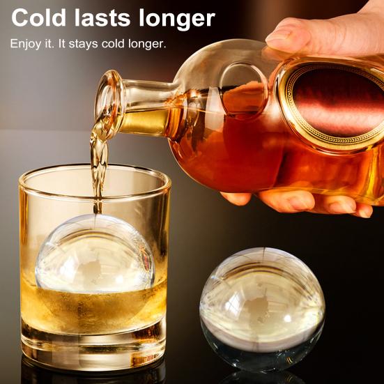 Yousheng Silicone Ice Ball Maker Mold Large Whiskey Cubes Tray BPA-Free Reusable Round Ice Molds for Cocktails E
Yousheng Silicone Ice Ball Maker Mold Large Whiskey Cubes Tray BPA-Free Reusable Round Ice Molds for Cocktails E