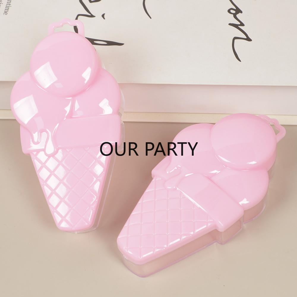 2Pcs Sweet Ice Cream Shape Plastic Cookie Candy Box Gender Reveal Gift Packing Boxes for Kids Birthday Baby Shower Party Decor 12.6x6.8x3.6cm рожевий
2Pcs Sweet Ice Cream Shape Plastic Cookie Candy Box Gender Reveal Gift Packing Boxes for Kids Birthday Baby Shower Party Decor 12.6x6.8x3.6cm рожевий