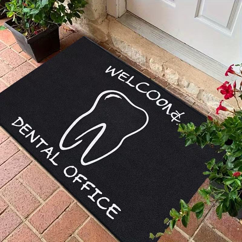 Welcome, Dental Office Doormat Entrance Carpet Tooth Pattern Kitchen Front Door Bedroom Living Room Garden Decoration Carpet 50X80cm
Welcome, Dental Office Doormat Entrance Carpet Tooth Pattern Kitchen Front Door Bedroom Living Room Garden Decoration Carpet 50X80cm