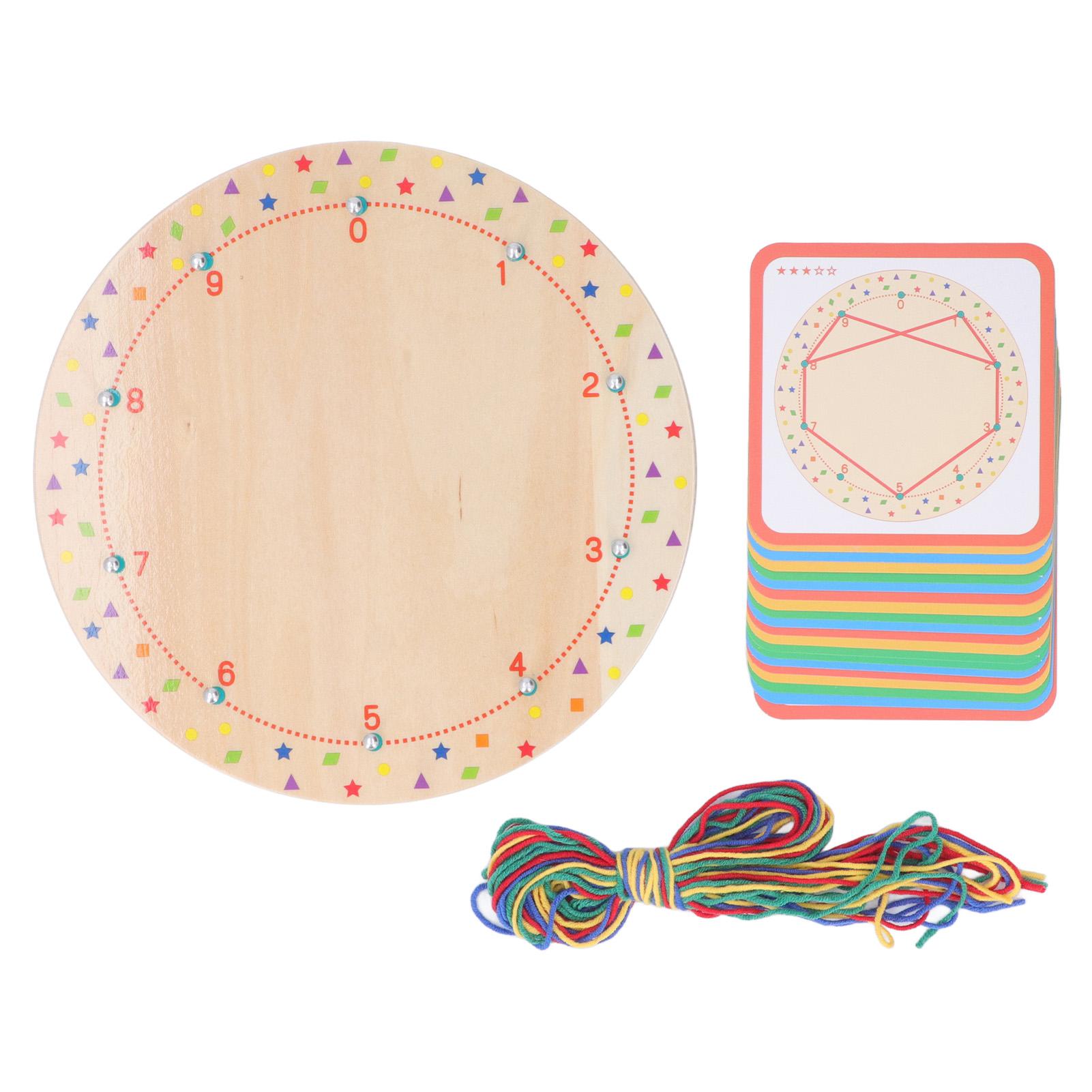 Wood Manipulative Geo Board Promote Hand Eye Coordination Early Educational Mathematical Graphical
Wood Manipulative Geo Board Promote Hand Eye Coordination Early Educational Mathematical Graphical