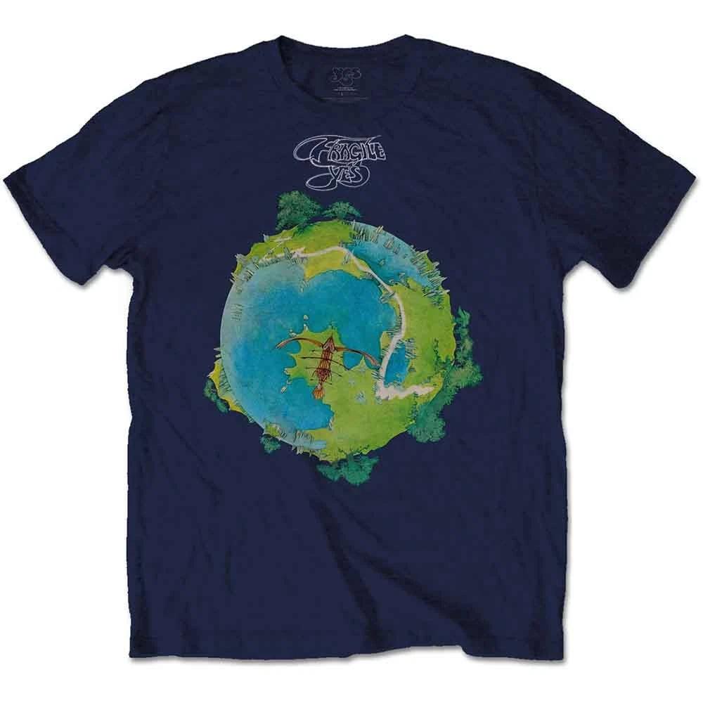 Yes T Shirt Fragile Band Logo new Official Mens Navy Blue 4XL
Yes T Shirt Fragile Band Logo new Official Mens Navy Blue 4XL