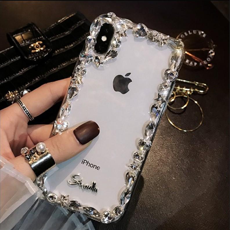 Luxury Rhinestone Suitable For Iphone17 Mobile Phone Case Female Transparent Apple 16 All-Inclusive 15Plus Protective Anti-Drop Cover iPhone7/8/SE 2020
Luxury Rhinestone Suitable For Iphone17 Mobile Phone Case Female Transparent Apple 16 All-Inclusive 15Plus Protective Anti-Drop Cover iPhone7/8/SE 2020
