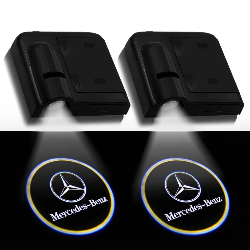 2pcs Car Logo Welcome Light Laser projector lamp For Mercedes benz AMG A B R G Class GLK GLA C200 E200 car styling
2pcs Car Logo Welcome Light Laser projector lamp For Mercedes benz AMG A B R G Class GLK GLA C200 E200 car styling