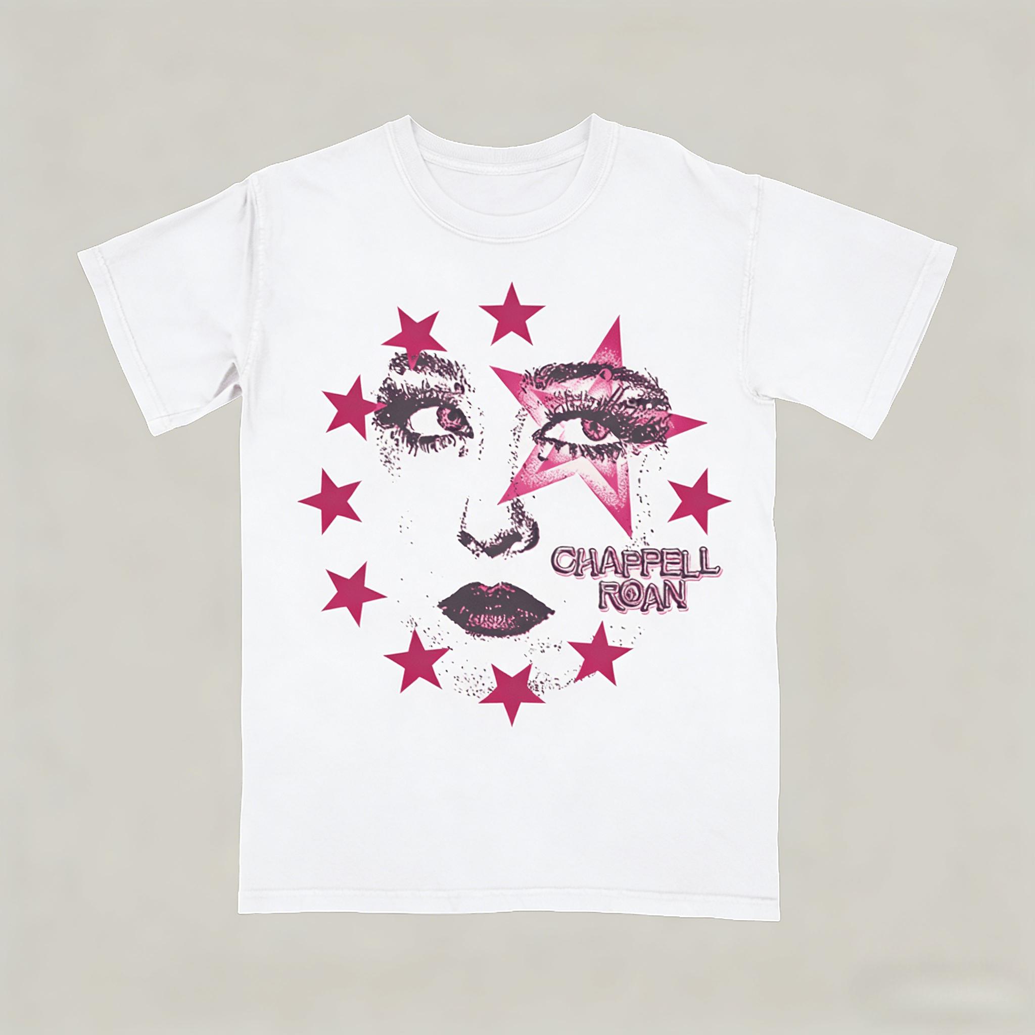Chappell Roan Star Face graphic Unisexs TShirt Unisex ONeck 100Cotton Short Sleeve Y2k Oversized Fashion Popular Tee Gifts 4XL
Chappell Roan Star Face graphic Unisexs TShirt Unisex ONeck 100Cotton Short Sleeve Y2k Oversized Fashion Popular Tee Gifts 4XL