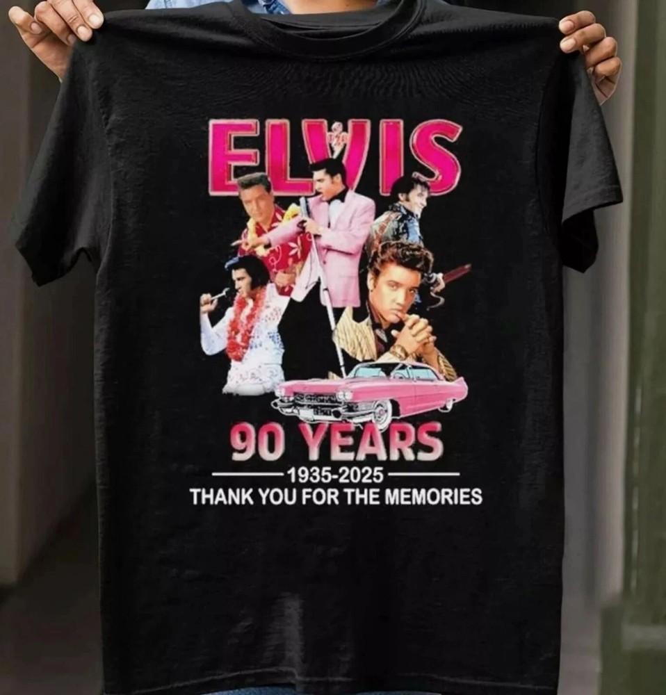 Rare Elvis Presley 90 Years Thank You For The Memories Gift For Fans TH113 Unisex T-Shirt S
Rare Elvis Presley 90 Years Thank You For The Memories Gift For Fans TH113 Unisex T-Shirt S