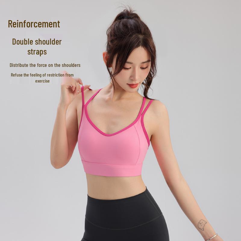 Women s Quick-Dry Sports Bra with Thin Straps and Color Block Design, Sweat-Wicking for Fitness, Running, and Yoga. XL
Women s Quick-Dry Sports Bra with Thin Straps and Color Block Design, Sweat-Wicking for Fitness, Running, and Yoga. XL