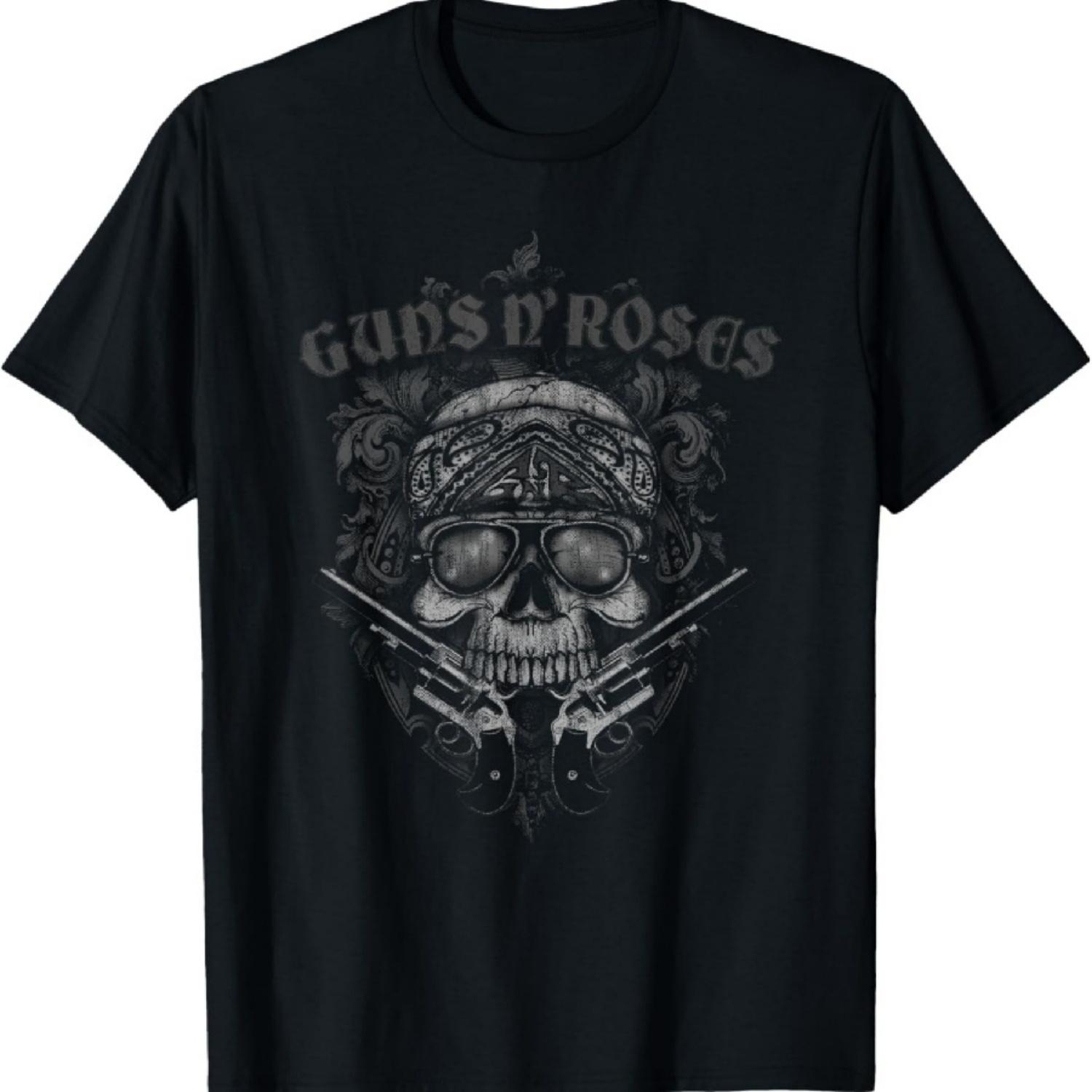 Guns N Roses Official Skull Guns Bandanna T-Shirt XXXXXL чорний
Guns N Roses Official Skull Guns Bandanna T-Shirt XXXXXL чорний