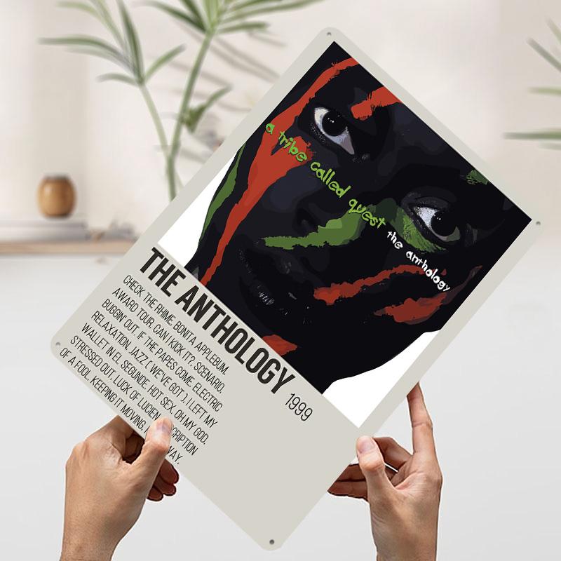 A Tribe Called Quest Anthology Metal Poster Customized Wall Art Retro Vintage Tinplate Signs for Home Decor Wand Deko Man Cave 7.9x11.8In(20x30cm)
A Tribe Called Quest Anthology Metal Poster Customized Wall Art Retro Vintage Tinplate Signs for Home Decor Wand Deko Man Cave 7.9x11.8In(20x30cm)