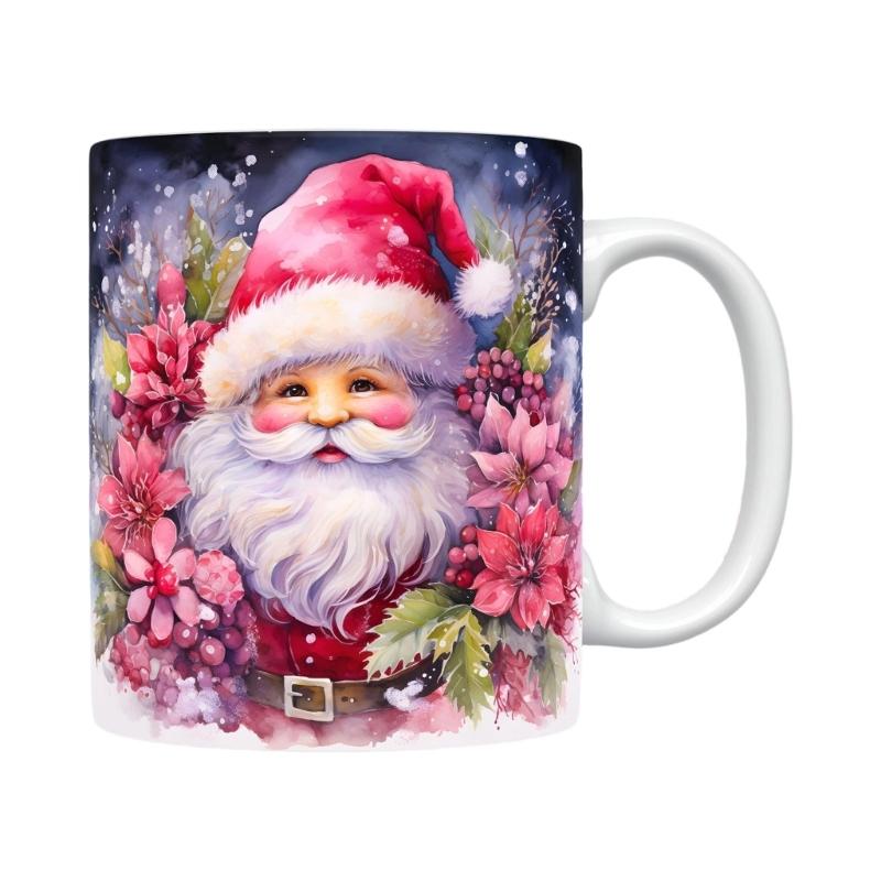 Hand Painted Santa Christmas Ceramic Mugs Durable Heat Resistant Coffee Cup For Holiday Parties And Family Gatherings
Hand Painted Santa Christmas Ceramic Mugs Durable Heat Resistant Coffee Cup For Holiday Parties And Family Gatherings