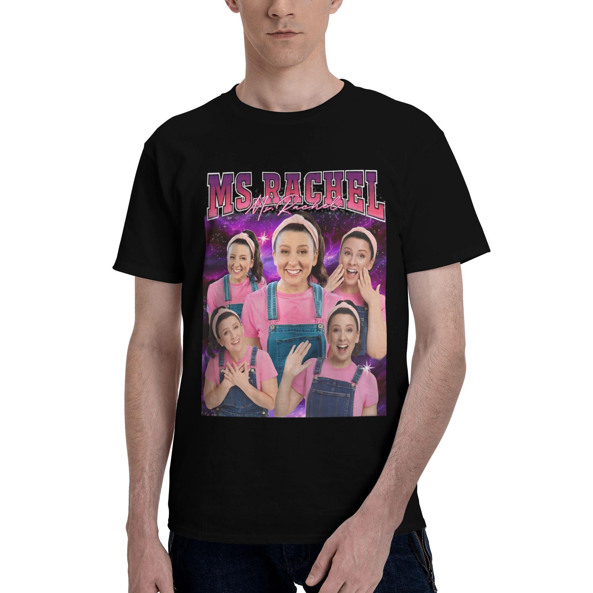 Men Women s Miss Rachel The Saint T Shirt 100% Cotton Tops Casual Short Sleeve Round Collar Tees New Arrival T-Shirts 4XL
Men Women s Miss Rachel The Saint T Shirt 100% Cotton Tops Casual Short Sleeve Round Collar Tees New Arrival T-Shirts 4XL